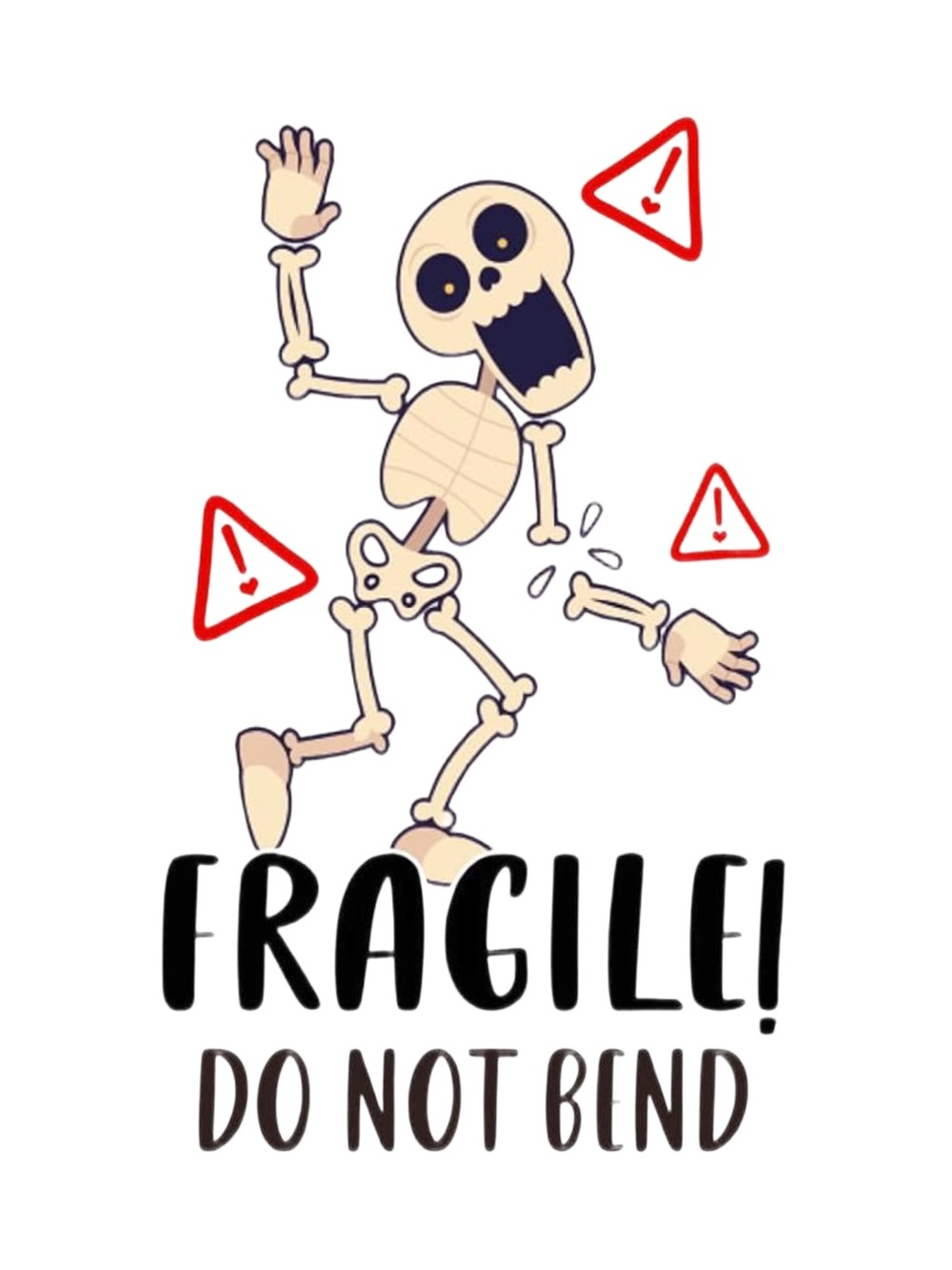 Fragile Stickers 105 count
